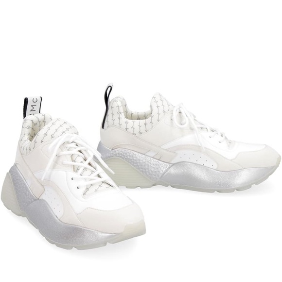 H.P. 🌟🎊🎉Stella McCartney Women's Low-Top Sneakers NWT - Picture 2 of 16